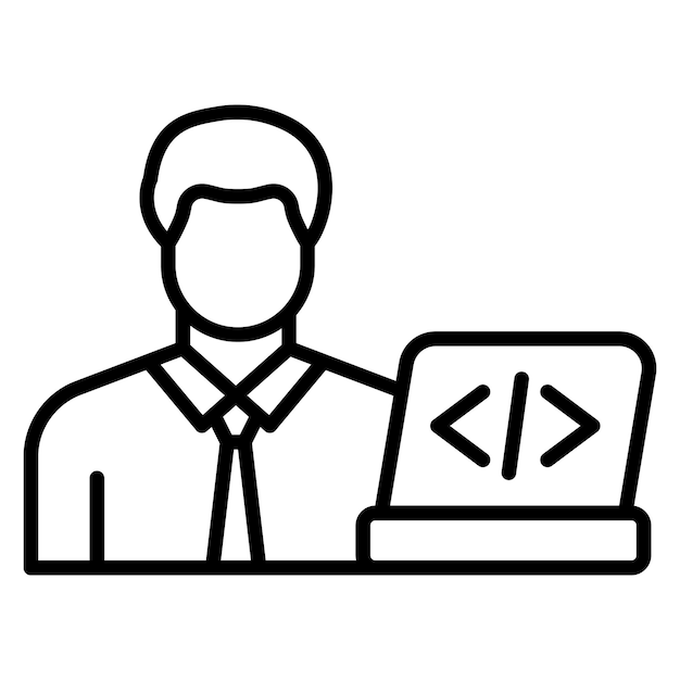 software development vector icon can be used for no code iconset