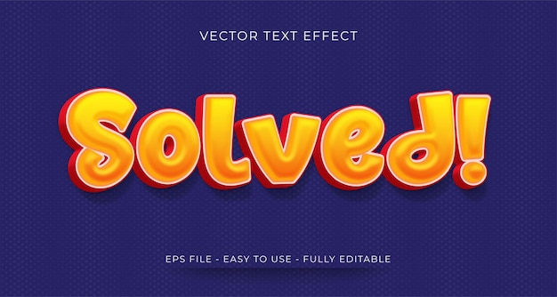 solved text effect editable 3d text style