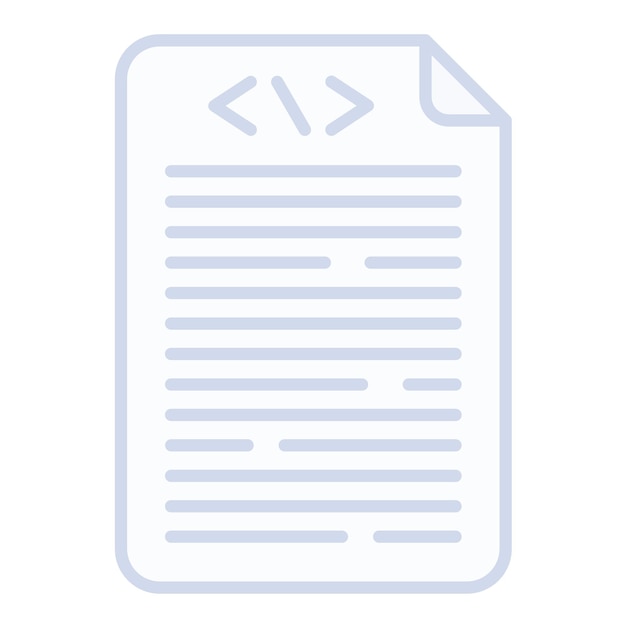 source code icon vector image can be used for no code