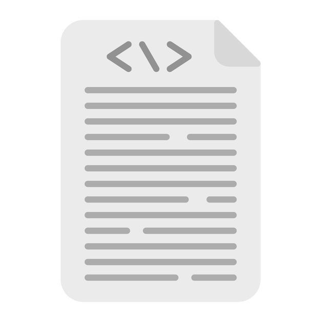 source code icon vector image can be used for no code