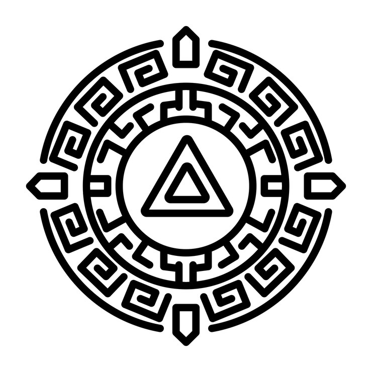 Vector sparta laconia symbol icon in line style
