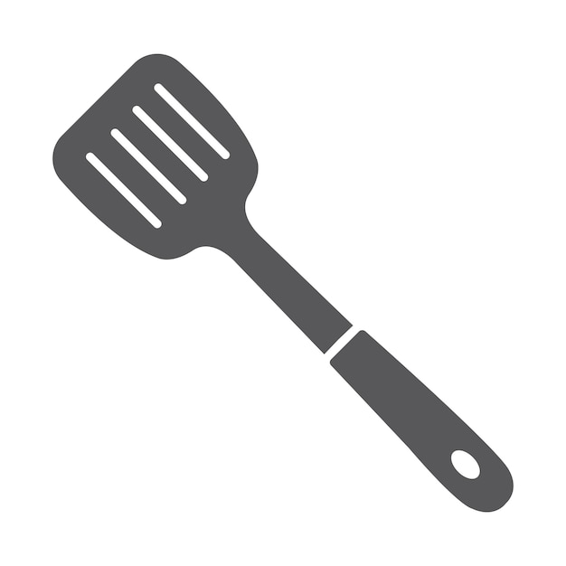 Spatula icon logo vector design template