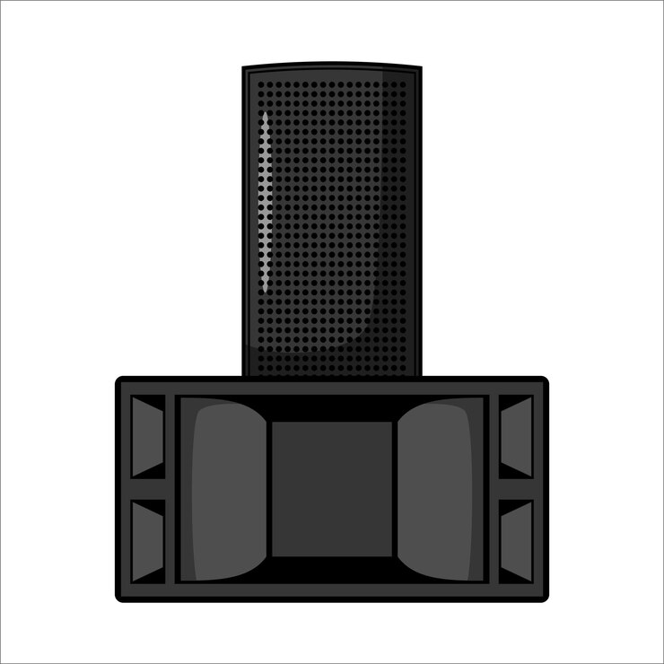 SPEAKER SOUNDSYSTEM AND LIGHTING VECTOR