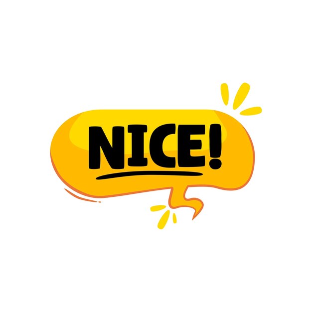 speech bubble dialog with text expression colorful illustration