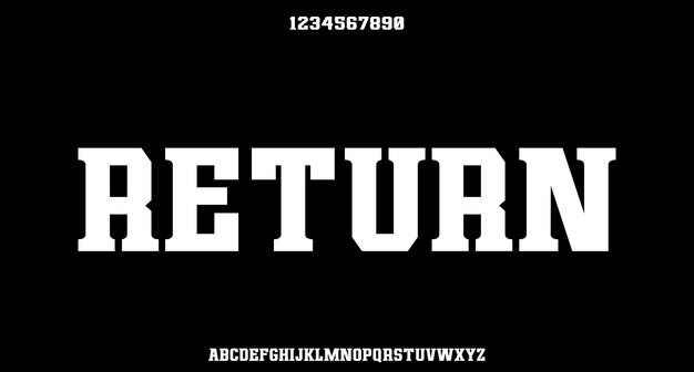 Sport digital modern alphabet fonts abstract typography technology electronic sport music future