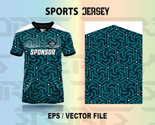 Sports Jersey Design Ready for Sublimation Print