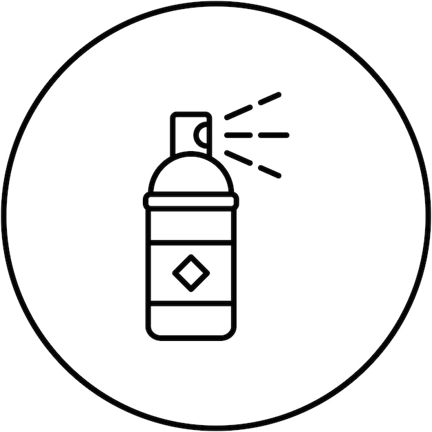 Spray Paint icon vector image Can be used for Birthday
