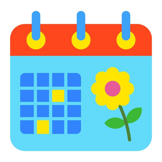 spring calendar icon