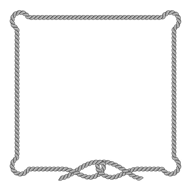 Square shape rope frame