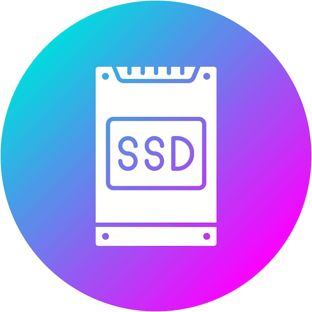 ssd vector icon can be used for computer and hardware iconset