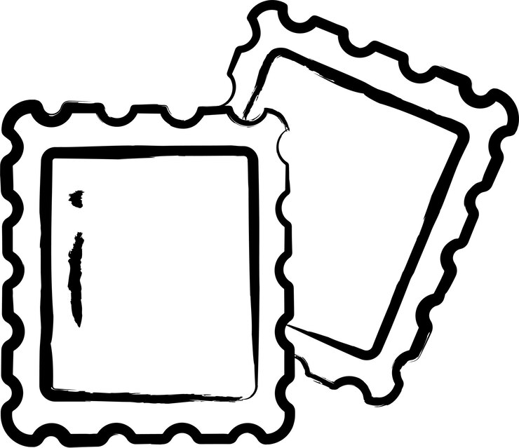 Vector stamp hand drawn vector illustration