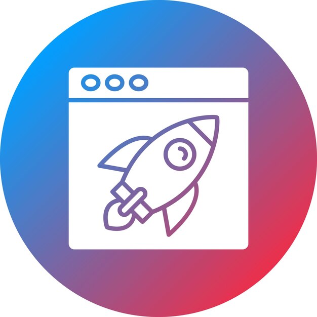 Startup icon vector image Can be used for User Experience