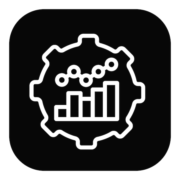 Statistical Process Control Vector Illustration