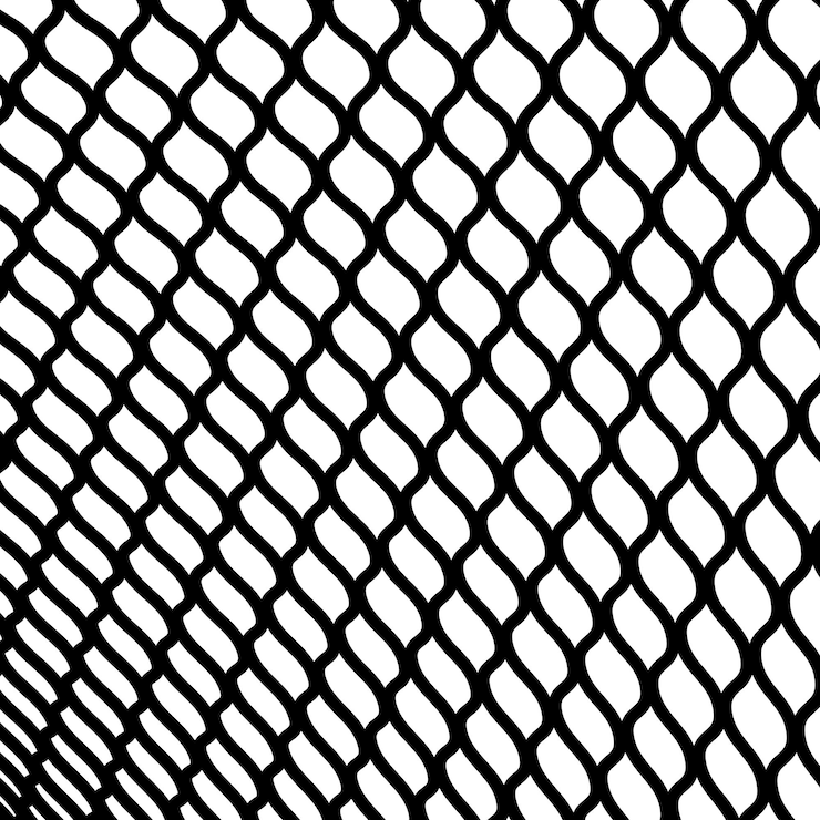 Vector steel mesh basket background