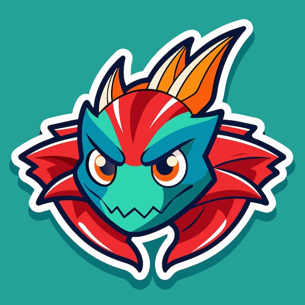 sticker vector graphics illustration EPS source file format lossless scaling icon design