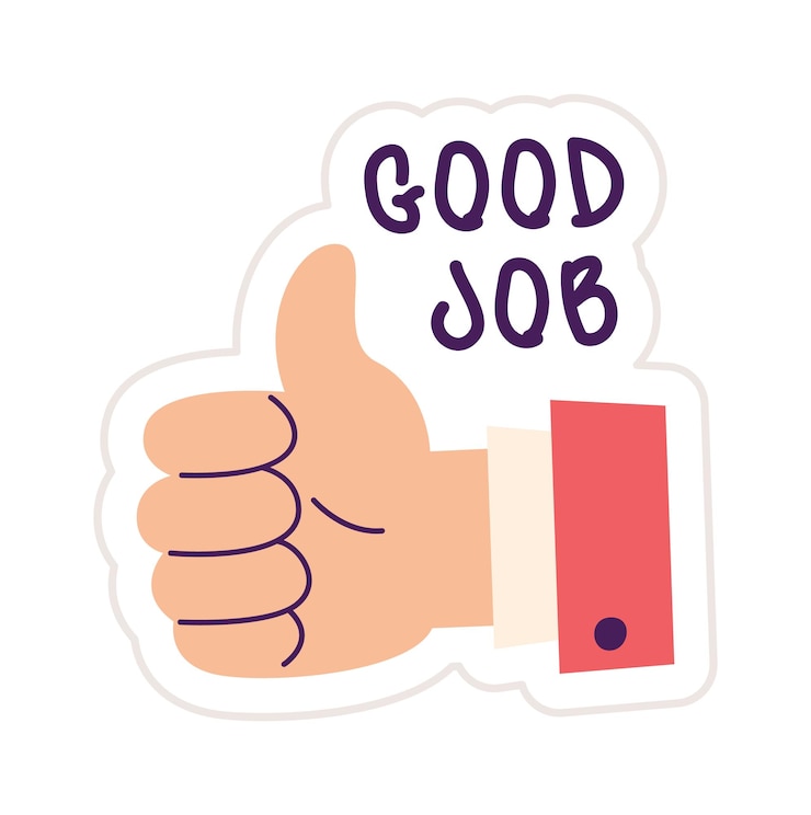 Stiker Kerja Bagus