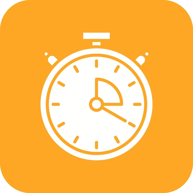 stopwatch icon vector image can be used for soccer