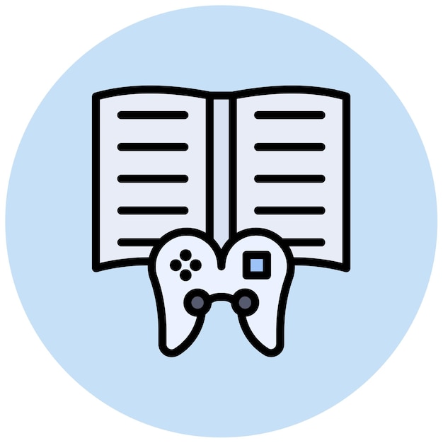 Story icon vector image Can be used for Game Design