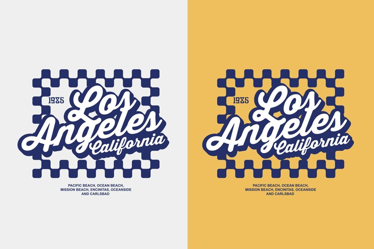 Vector streetwear graphic tee design