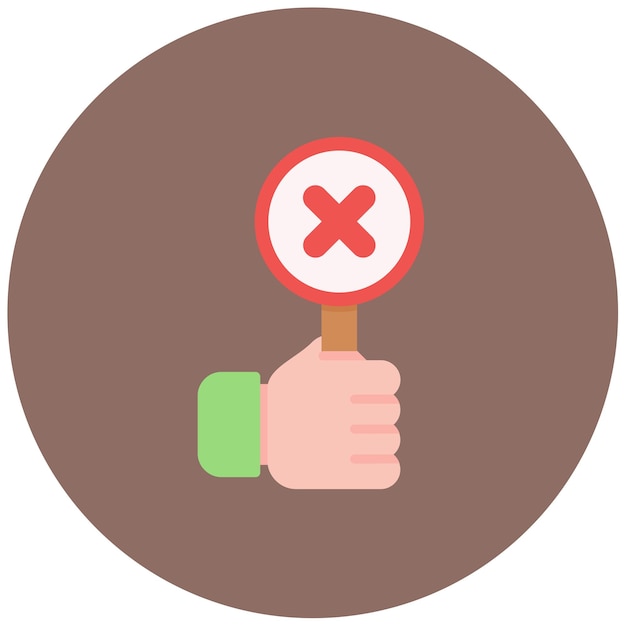 strike icon vector image can be used for human resources