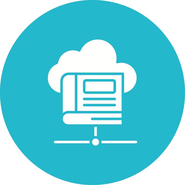 study database vector icon can be used for learning iconset