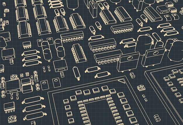 Stylized Mainboard