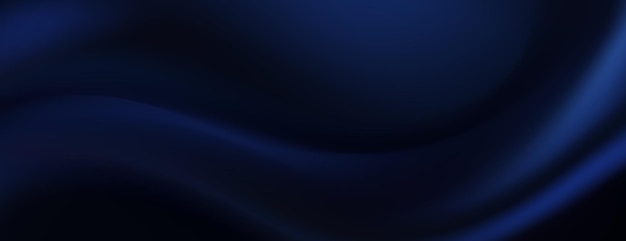 subtle and flowing abstract element with a smooth dark blue wave