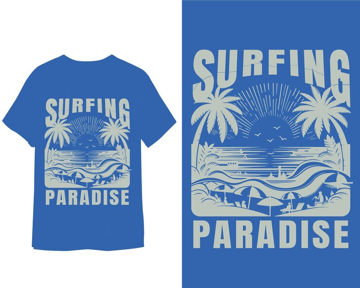 summer t shirt design vector