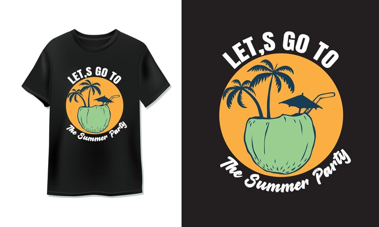 summer t shirt designbeach t shirt design