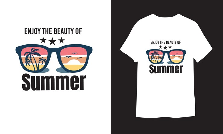 summer t shirt designcalifornia t shirt design