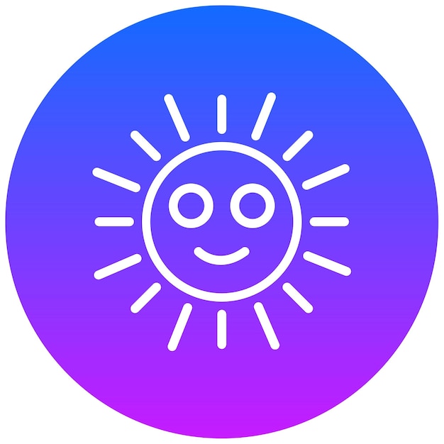 Sun Vector Illustration