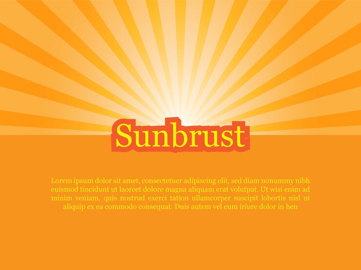 Sunburst background vector pattern for cover page cartoon magazine beige in a spiral