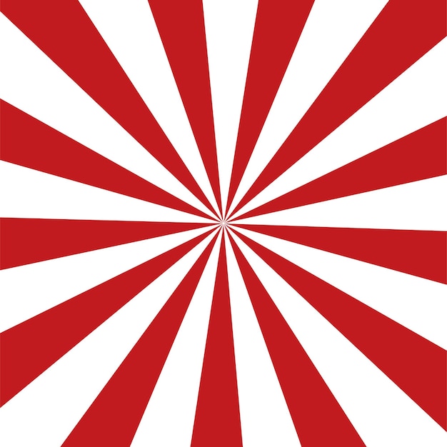 Sunburst red white sunburst background vector illustration