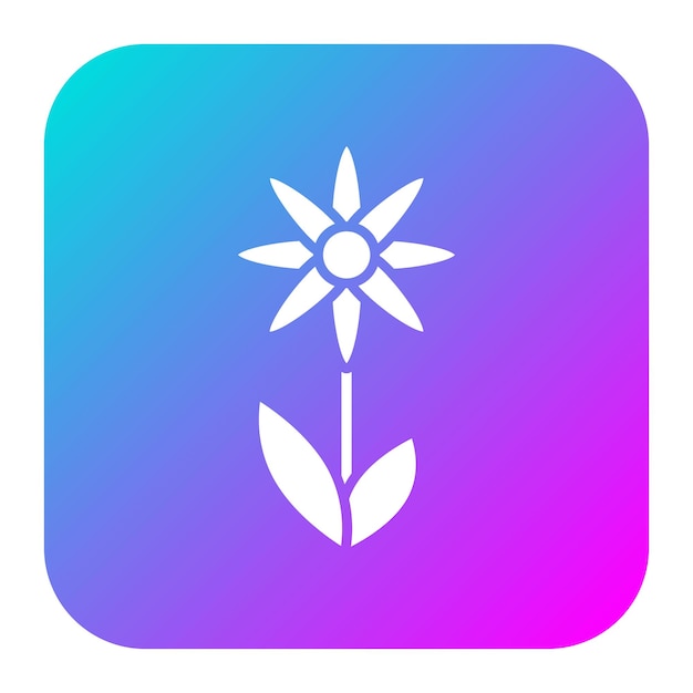 sunflower vector icon can be used for spring iconset