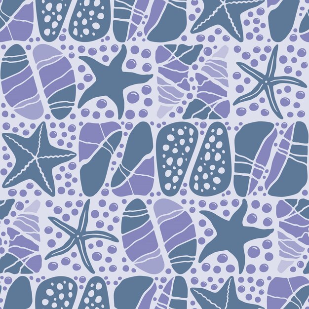 surface pattern vector illustration in simple flat style mild lines