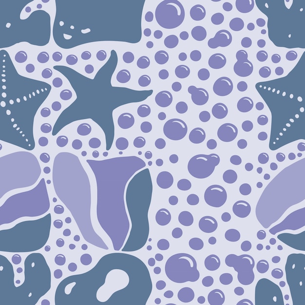 surface pattern vector illustration in simple flat style natural freehand textures