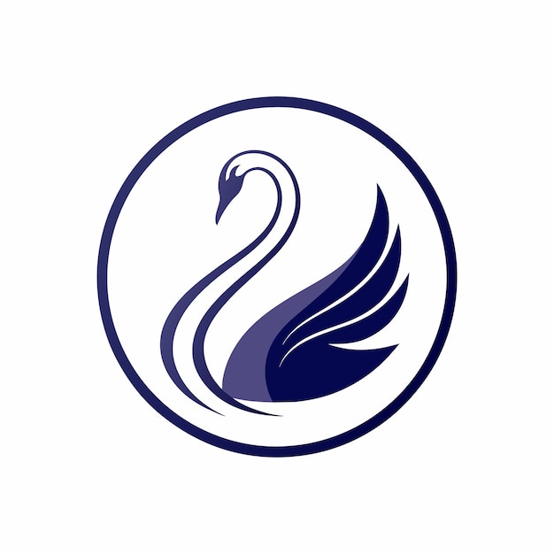 Swan logo vector 16