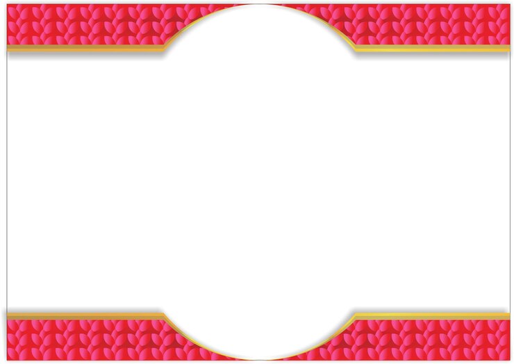 Vector sweet pink lotus charter frame
