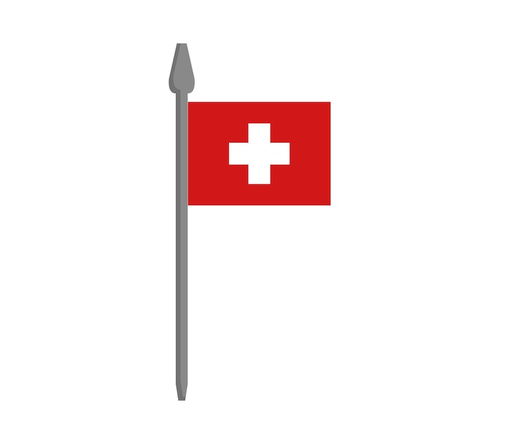 Vector swiss flag