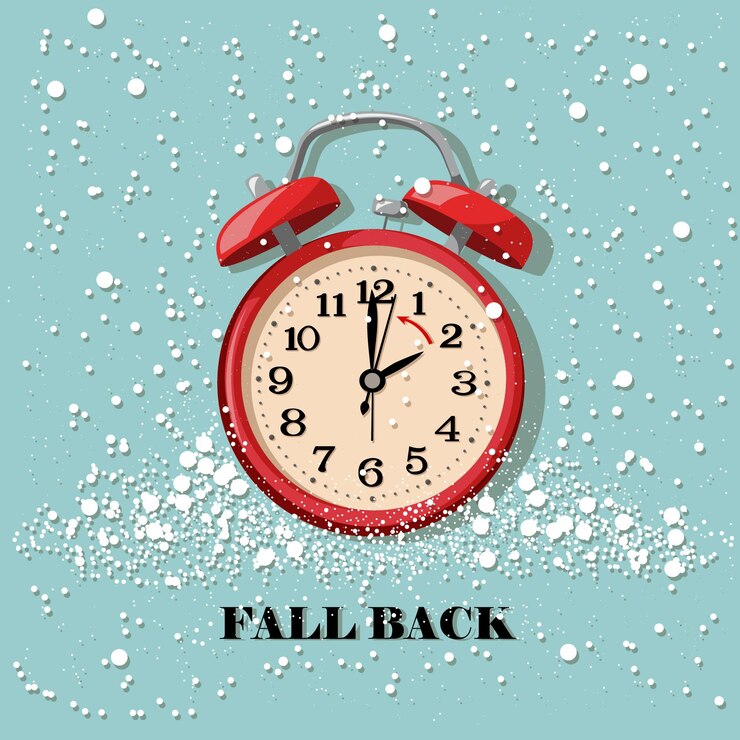 Vector switching to winter time white snowfall used for banners individual compositions and concepts