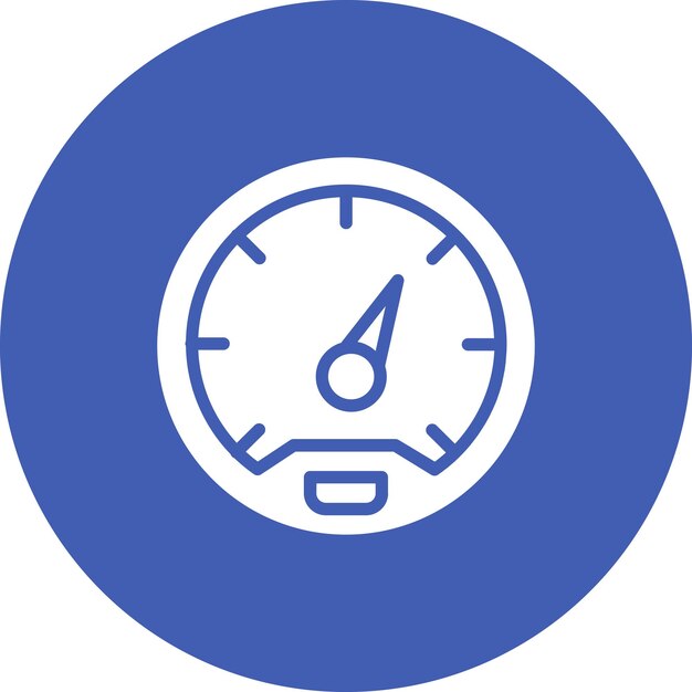 Tachometer vector icon illustration of Car Repair iconset