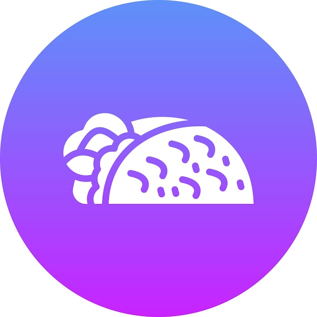 tacos vector icon illustration of world cuisine iconset