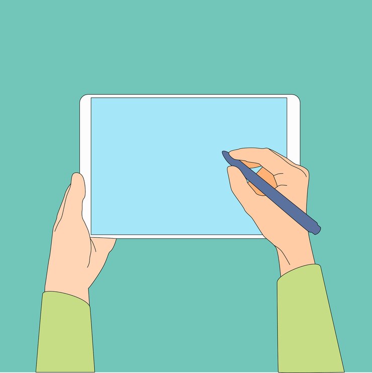 Vector tangan