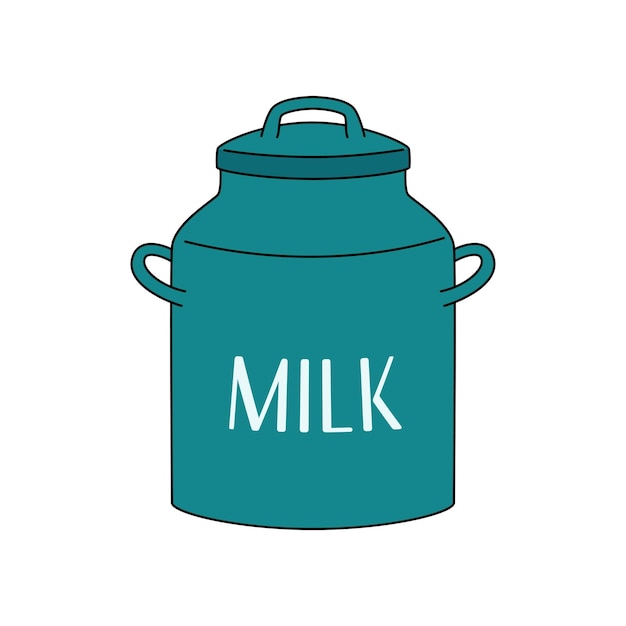 Tank for storing milk at home or factory storage of dairy products