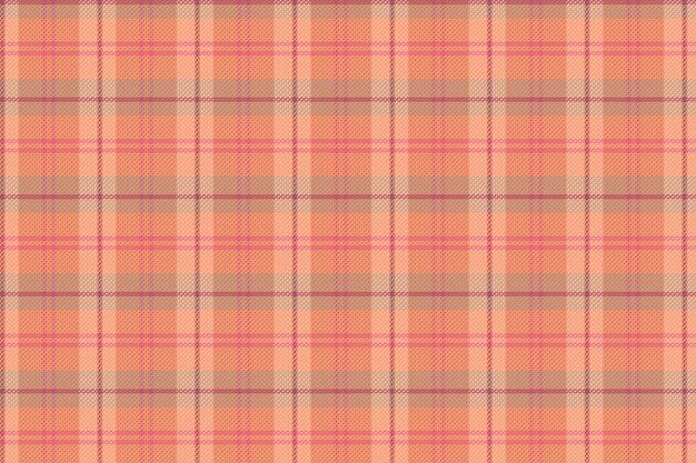 Tartan plaid pattern with texture and warm color