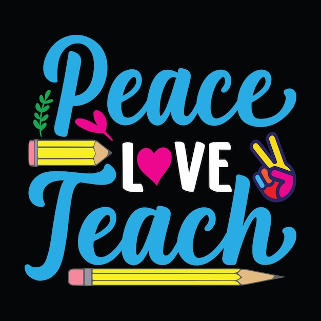 Teacher day tshirt design teacher typography teacher related quotes