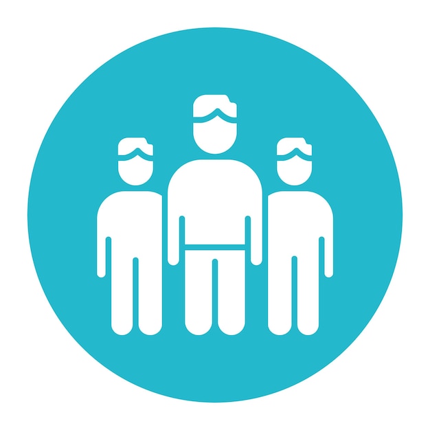 team building vector icon can be used for business training iconset