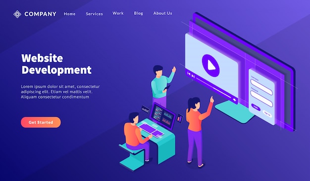 Team developer work