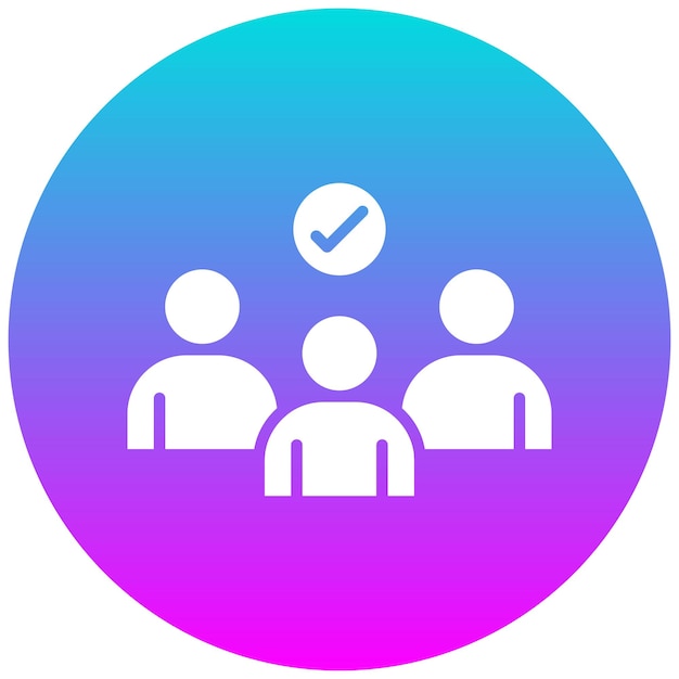 Teamwork vector icon Can be used for Personality Traits iconset