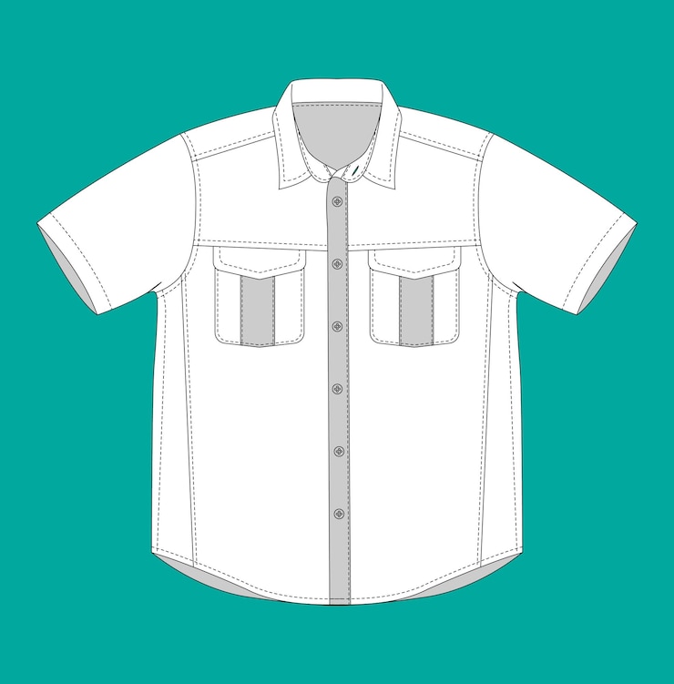 Vector technical drawing editable